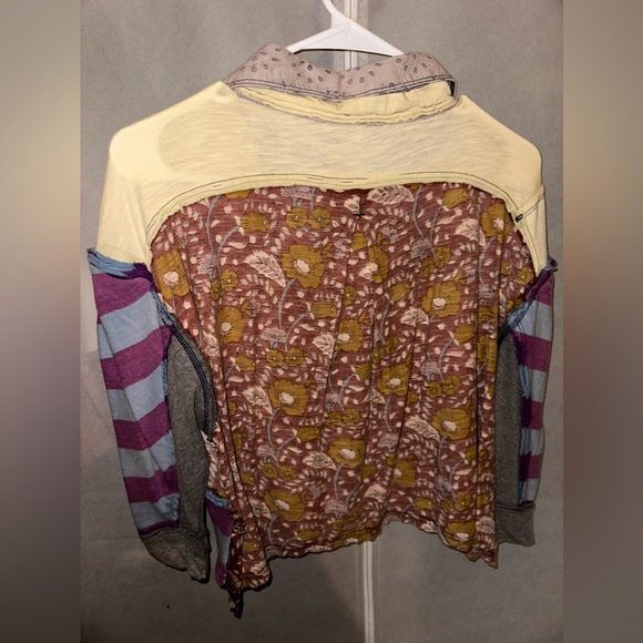 NWOT FreePeople High Point Tee Blouse Top - Picture 4 of 5